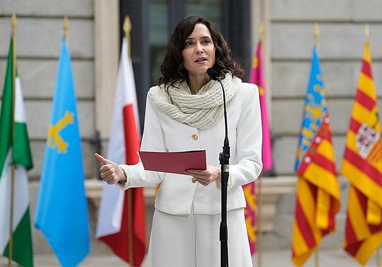 Ayuso aplaude la sentencia contra el ex fiscal general y defiende el Estado de Derecho ante los desafíos del Gobierno