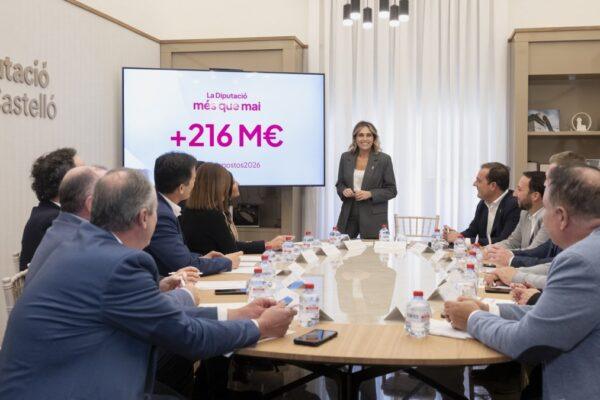 Diputación presenta un presupuesto de 216,3 millones de euros para 2026: claves y detalles esenciales
