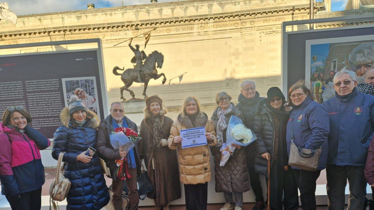 El Ateneo de Valencia rinde homenaje al Cid en Nueva York con su visita a The Hispanic Society of America