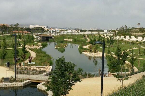 Parque La Marjal de Alicante: 6.300 m³ de agua recolectados en tres tormentas de