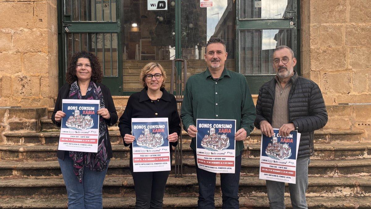 Inicio de la Campaña de Bonos Consumo en Xàbia para Impulsar el Comercio Local este Viernes