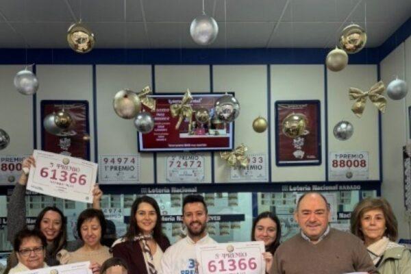 Gandía celebra la Doble 'Estrella': ¡3º y 5º premios de la Lotería de Navidad!
