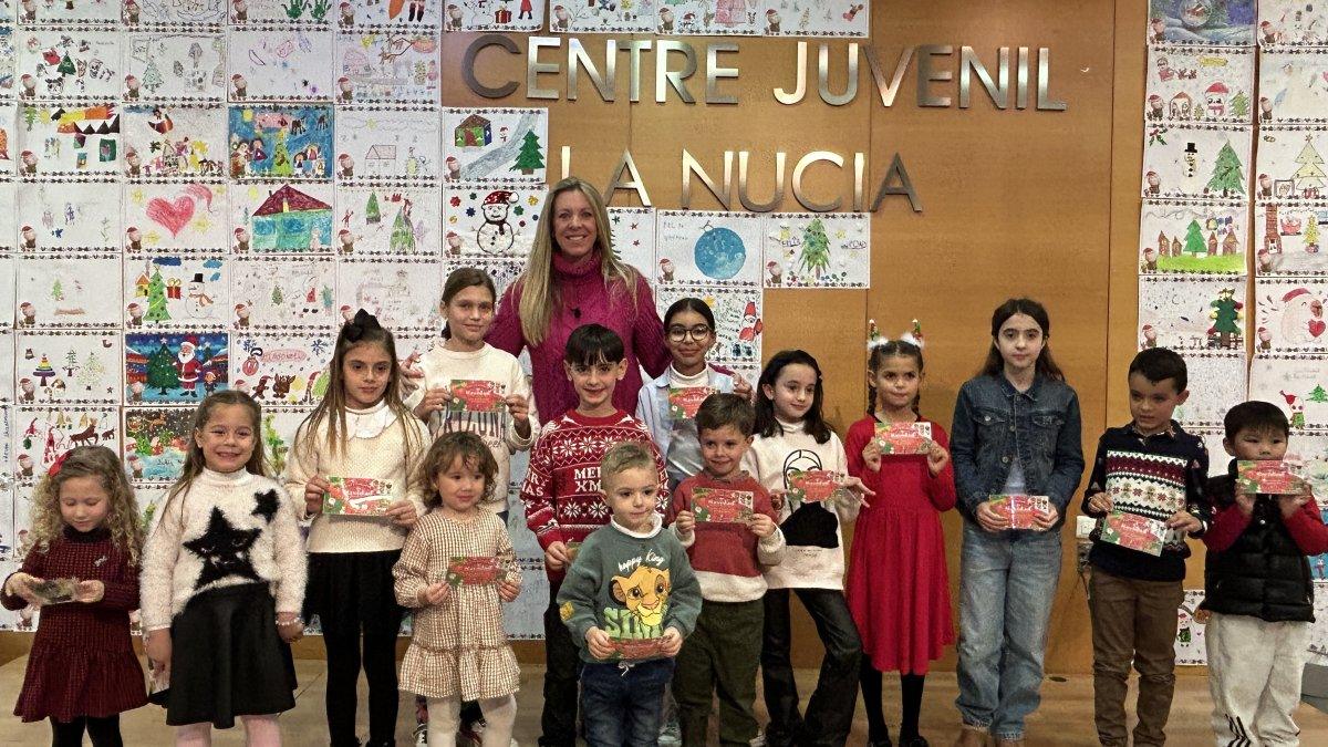 Inauguración de la Exposición y Premiación del 17º Concurso de Dibujo Navideño en La Nucía