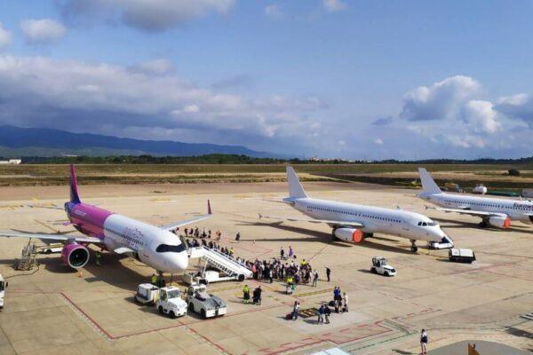 Récord histórico en el aeropuerto de Castellón: más de 318,000 pasajeros en