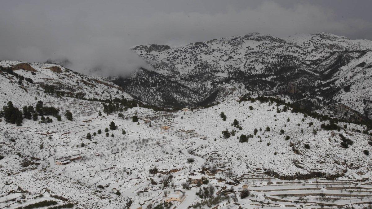 La borrasca Francis traerá nieve a cotas bajas en la Comunitat: ¿Cuáles son los mejores lugares para disfrutarla?