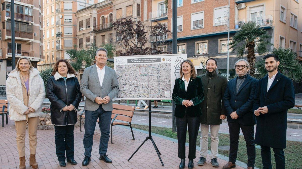 La Generalitat destina 1,3 millones para la reparación completa del TRAM de Castellón antes de la festividad de la Magdalena