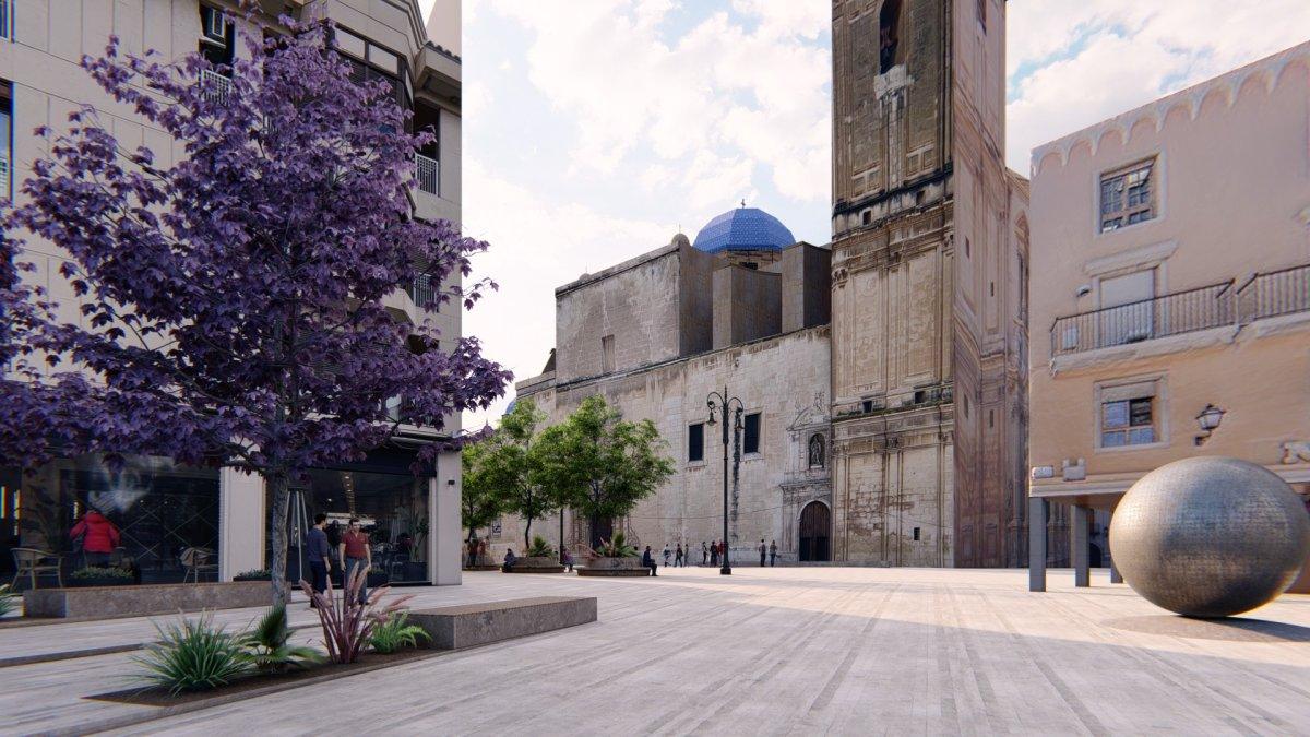 Transformación del Corazón Histórico de Elche: Renovación de la Plaza del Congreso Eucarístico