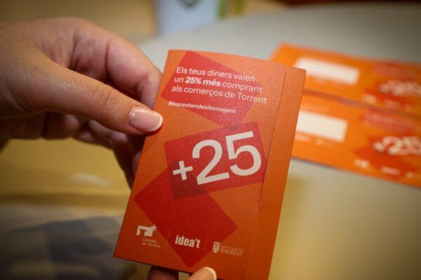 Aprovecha el 25% de descuento en tus compras en comercios locales gracias al Ayuntamiento de Torrent
