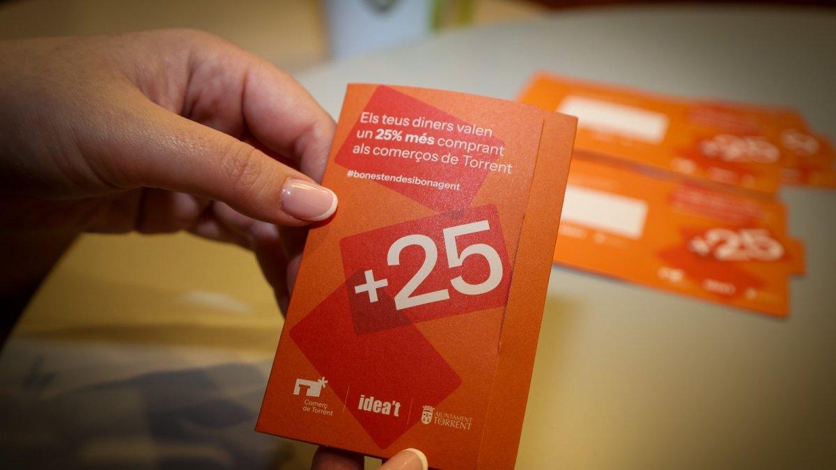 Aprovecha el 25% de descuento en tus compras en comercios locales gracias al Ayuntamiento de Torrent