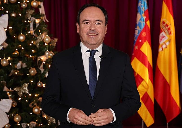Pérez Llorca destaca la importancia del diálogo y el consenso en su discurso de fin de año