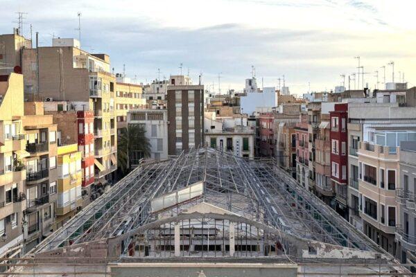 Transformación del Mercado Central de Elche: Adiós al Fibrocemento y Avances en su Rehabilitación Integral