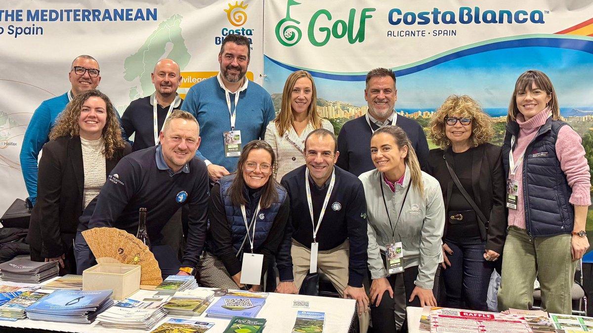 Costa Blanca potencia el turismo de golf en Canadá: descubre nuevos perfiles de viajeros