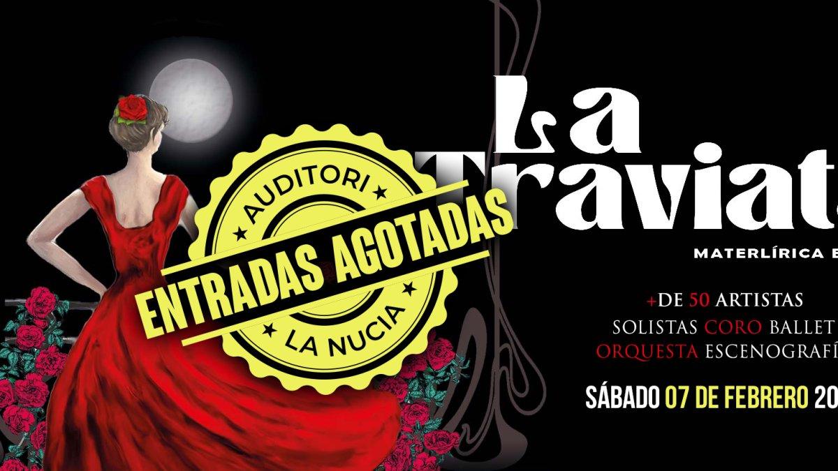 La Traviata en L'Auditori de La Nucía: ¡Entradas Agotadas para Este Sábado!