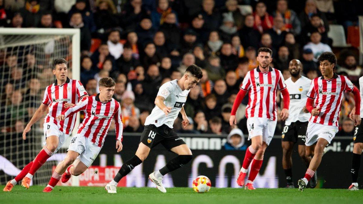Valencia se rinde ante un Athletic mermado: ¿Fin de la Copa para los Che?
