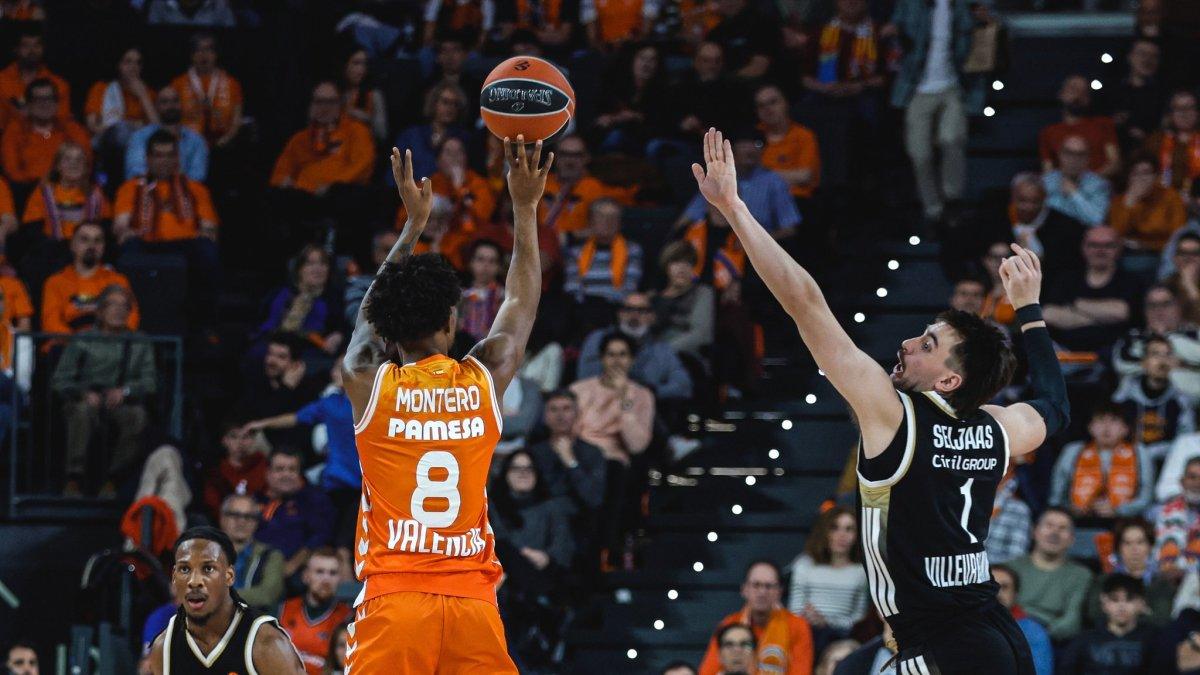 Valencia Basket hace historia en el Roig Arena: 18ª victoria en Euroliga tras vencer al ASVEL