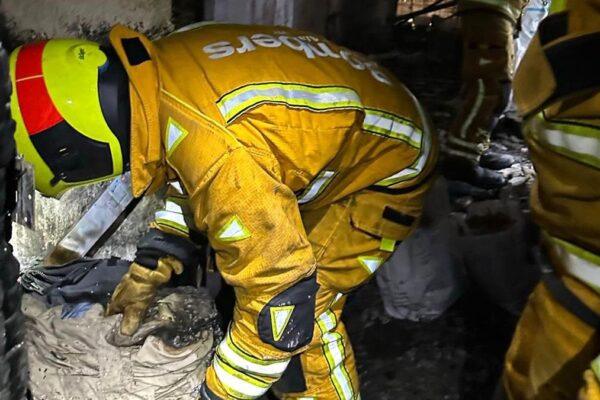 Incendio en Xàbia: Vecinos esperan el peritaje estructural antes de regresar a casa