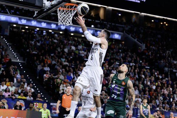 Victoria arrolladora del Real Madrid sobre UNICAJA: 100 70 en un partido sin sorpresas