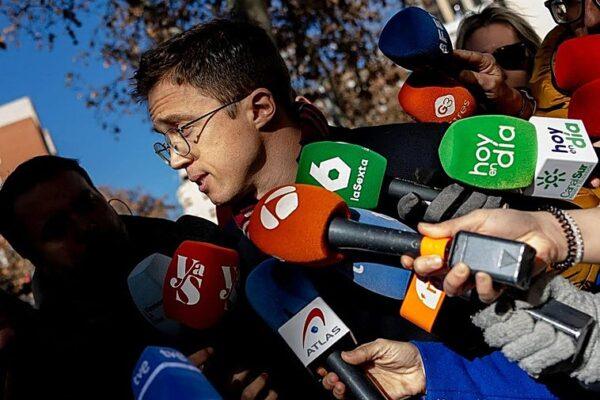 Acusación de violación contra Íñigo Errejón: Mujer denuncia agresión en 2021 durante su mandato como diputado.
