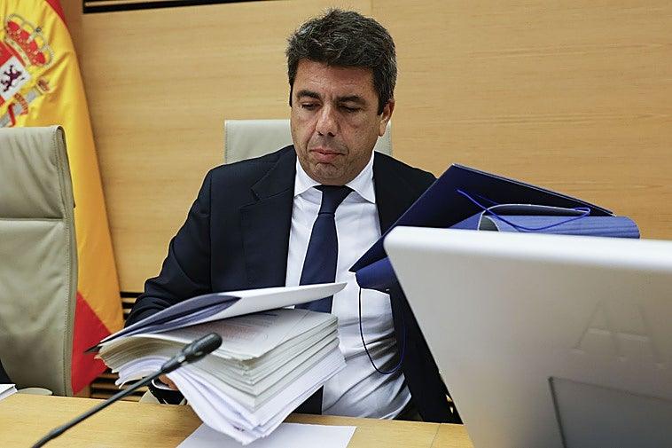 Jueza de la Dana pide al TSJ la imputación de Mazón por su inacción durante cinco horas en un reservado