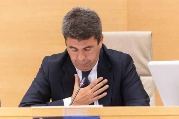 Decisión clave: Cinco magistrados del TSJ evaluarán la imputación de Carlos Mazón por la dana