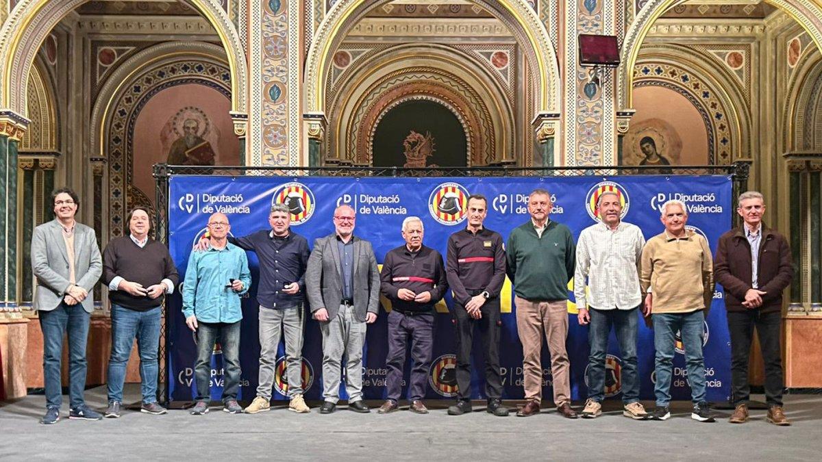 Homenaje del Consorcio de Bomberos de Valencia a 27 Héroes de las Emergencias con Trayectoria Dedicada