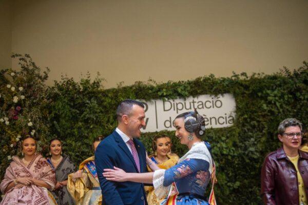 Más de 3,000 Falleros se Reúnen en la Gran Recepción de la Diputación para Celebrar las Fallas de la Provincia