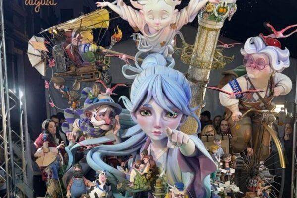 Espartero Ramón y Cajal: Doblete en la Gloria Infantil con el Primer Premio de la Falla y el Ninot Indultat
