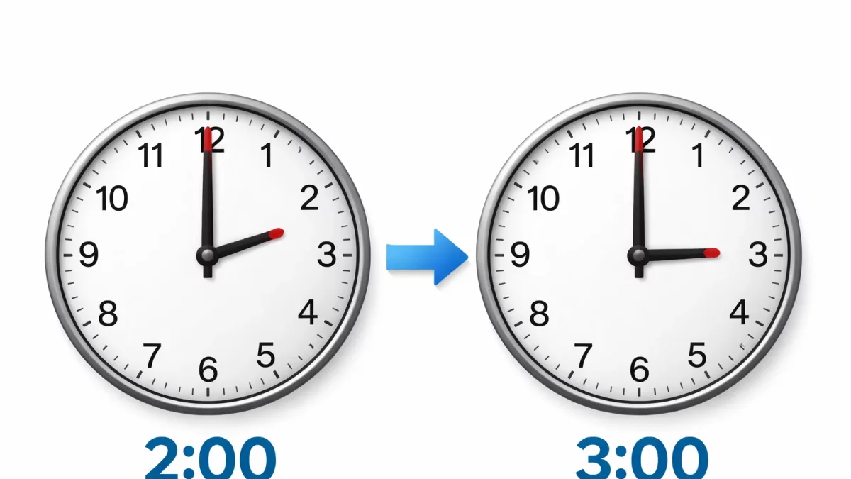 Ajusta tu reloj: Este domingo adelanta la hora y descansa una hora menos