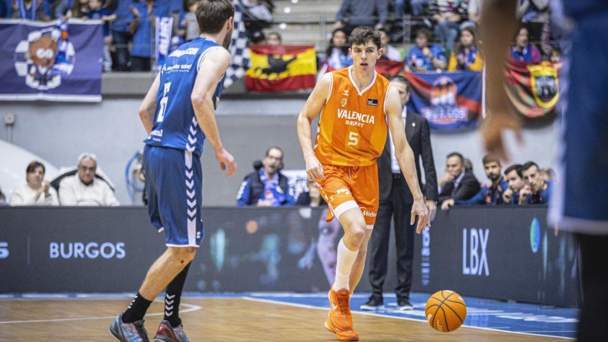 Valencia Basket logra una victoria trabajada ante un luchador Burgos (74 79)