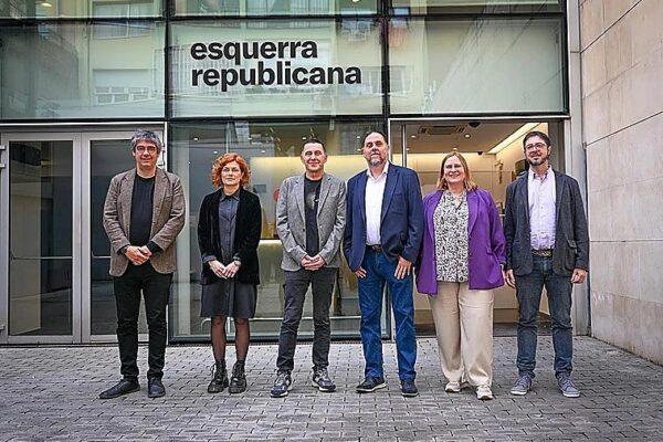 EH Bildu y ERC se reúnen en Barcelona para impulsar la Diplomacia y Negociación como Alternativa a la Guerra