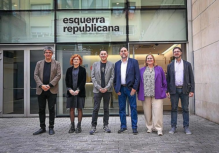 EH Bildu y ERC se reúnen en Barcelona para impulsar la Diplomacia y Negociación como Alternativa a la Guerra