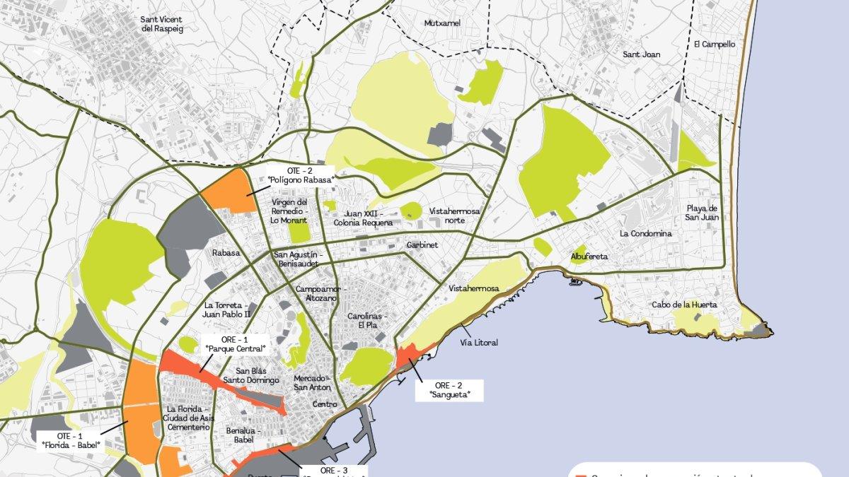 Alicante se transforma: más de 14.000 nuevas viviendas y barrios innovadores en áreas estratégicas de la ciudad