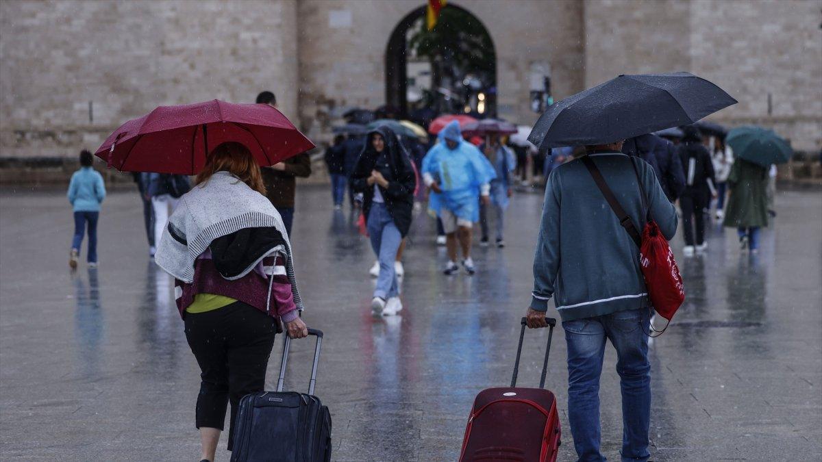 Aemet confirma lluvias generalizadas en la Comunitat Valenciana a partir del sábado