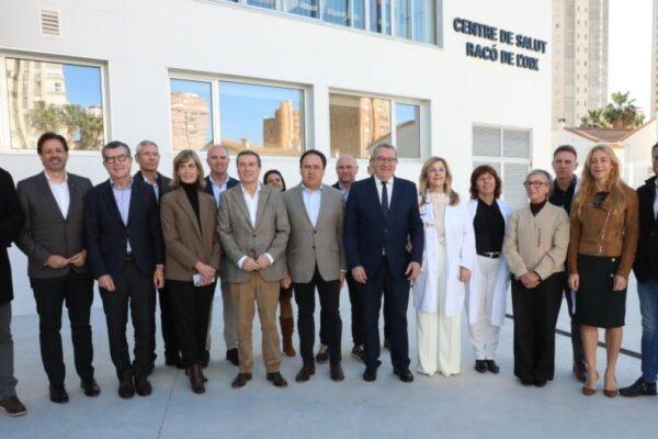 Llorca anuncia la próxima licitación del moderno edificio de consultas externas en el Hospital de Sagunto