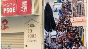El PSOE regulariza inmigrantes en sus sedes para asegurar su apoyo electoral