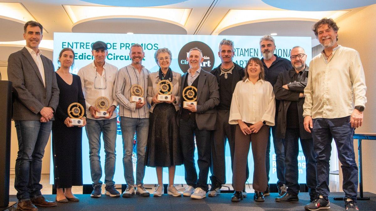 El impacto de los residuos en el arte: Lluis Vidaña, Johngo y Jason Walker destacan en los Premios CirculArt