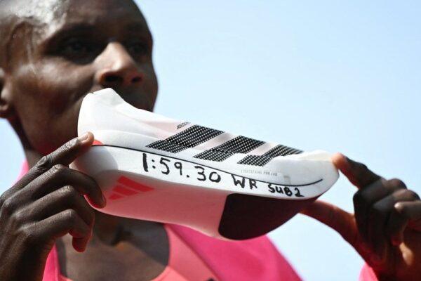 La innovadora tecnología de los tenis Adidas que impulsó a Sabastian Sawe en el maratón histórico