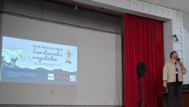 El MUPE presenta en un congreso nacional de jóvenes investigadores un estudio sobre tiburones fósiles de Alicante
