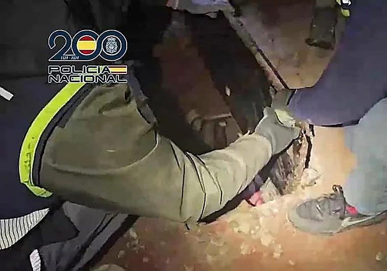 Detenido un guardia civil en la impactante operación del 'narcotúnel'