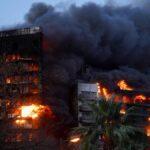 Catalá inspecciona las obras del edificio de Campanar que se incendió en 2024 y asegura que los vecinos regresarán a finales de