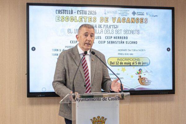 Castellón lanza las 'Escoletes de Vacances' con 228 plazas y refuerza la atención a niños con necesidades especiales