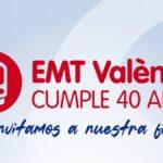 Gran fiesta infantil gratuita en Valencia para celebrar los 40 años de la EMT este domingo