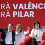 Bernabé inicia su campaña a la alcaldía con un neón, un desayuno con el alcalde de Vigo y un nuevo término: "Hay que 'pilarear' más"
