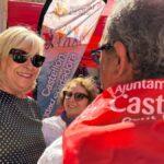 La Plaza Mayor de Castellón se transforma en una vibrante pista de baile con un festival enérgico para más de 200 mayores