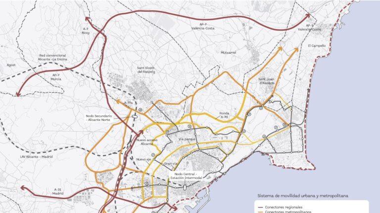 Movilidad en Alicante: Cuatro Rondas para Descongestionar el Tráfico del Centro y el Litoral