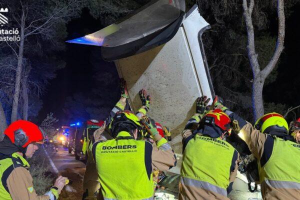 Tragedia en el Rallye de la Cerámica de Castellón: Fallece un copiloto y el piloto sufre heridas críticas