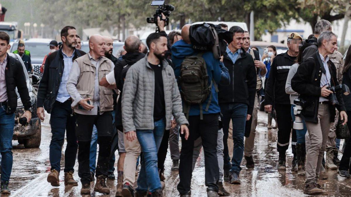 Pedro Sánchez regresa a Valencia tras su controvertida salida de la zona cero de la DANA