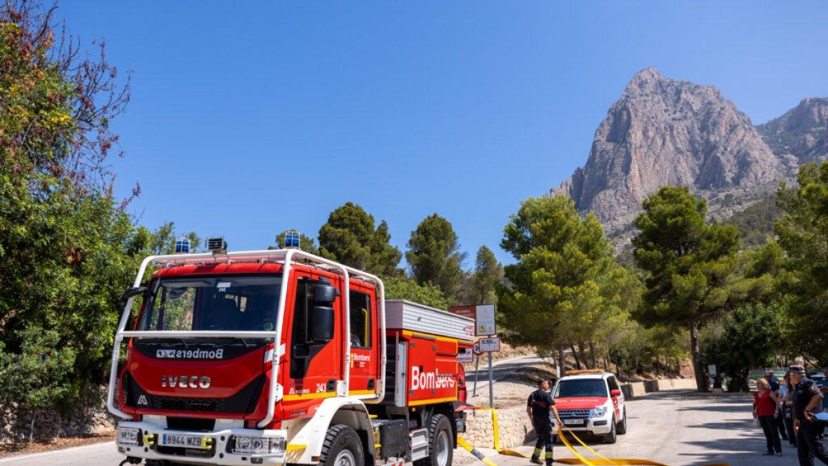 La Diputación destina más de 25.000 euros a la prevención y extinción de incendios en Finestrat