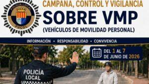 Controles y Sanciones de la Policía de Puçol en la Nueva Campaña de Vigilancia de Patinetes