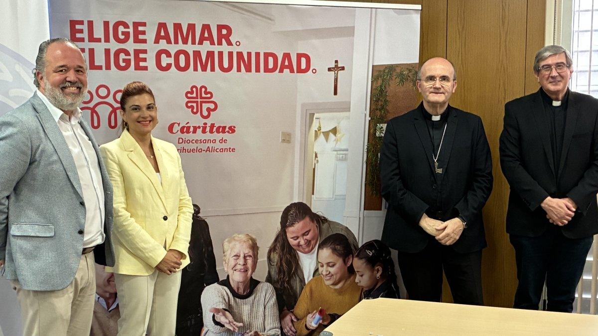 Cáritas alerta sobre la falta de vivienda y el aumento de la exclusión social en Alicante en su Memoria